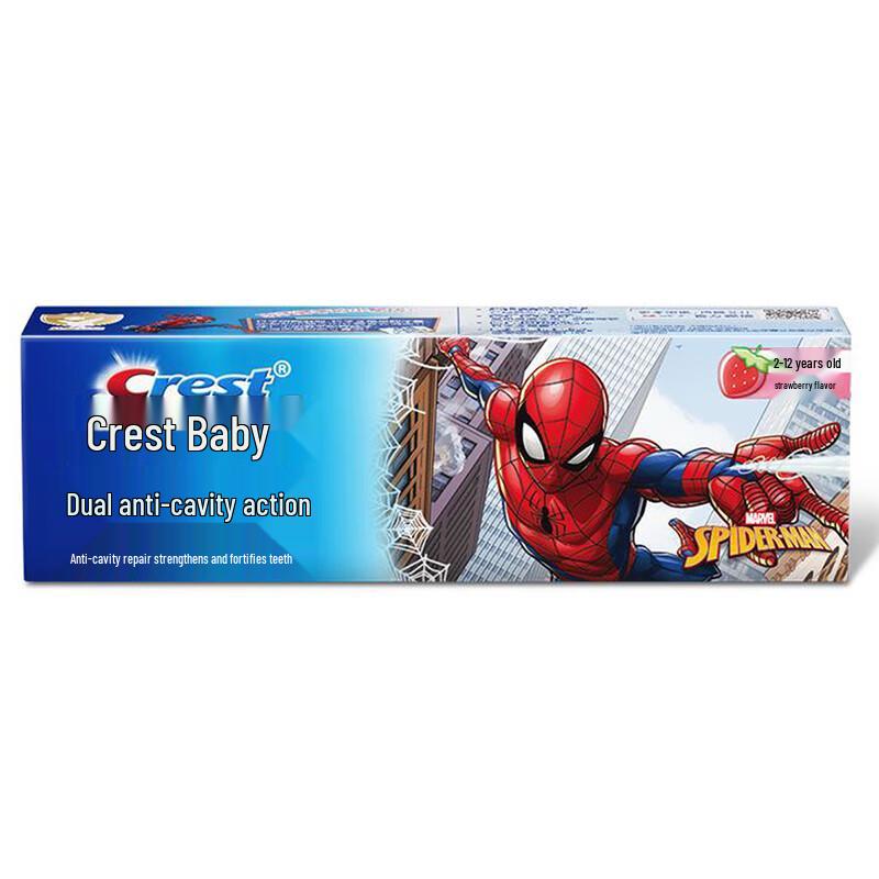

Crest Kids Spiderman Fluoride Toothpaste