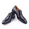 Fashion YAOLIDA Men Shoes Top Layers Leather Handmade Wedding Office Business Dress Footwear Latest Design Oxfords Preminum Leather Shoe