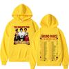 Bruno Mars The Romantic Tour Print Hoodie Man Woman Gothic Punk Sweatshirts Winter Loose Casual Pullover