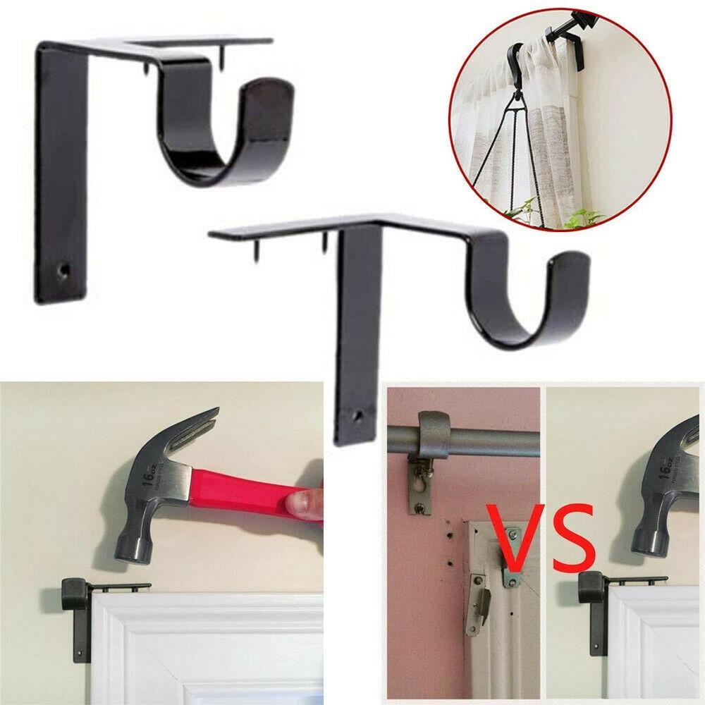 Buy Creative KwikHang Curtain Rod Bracket Curtain Rod Holders at