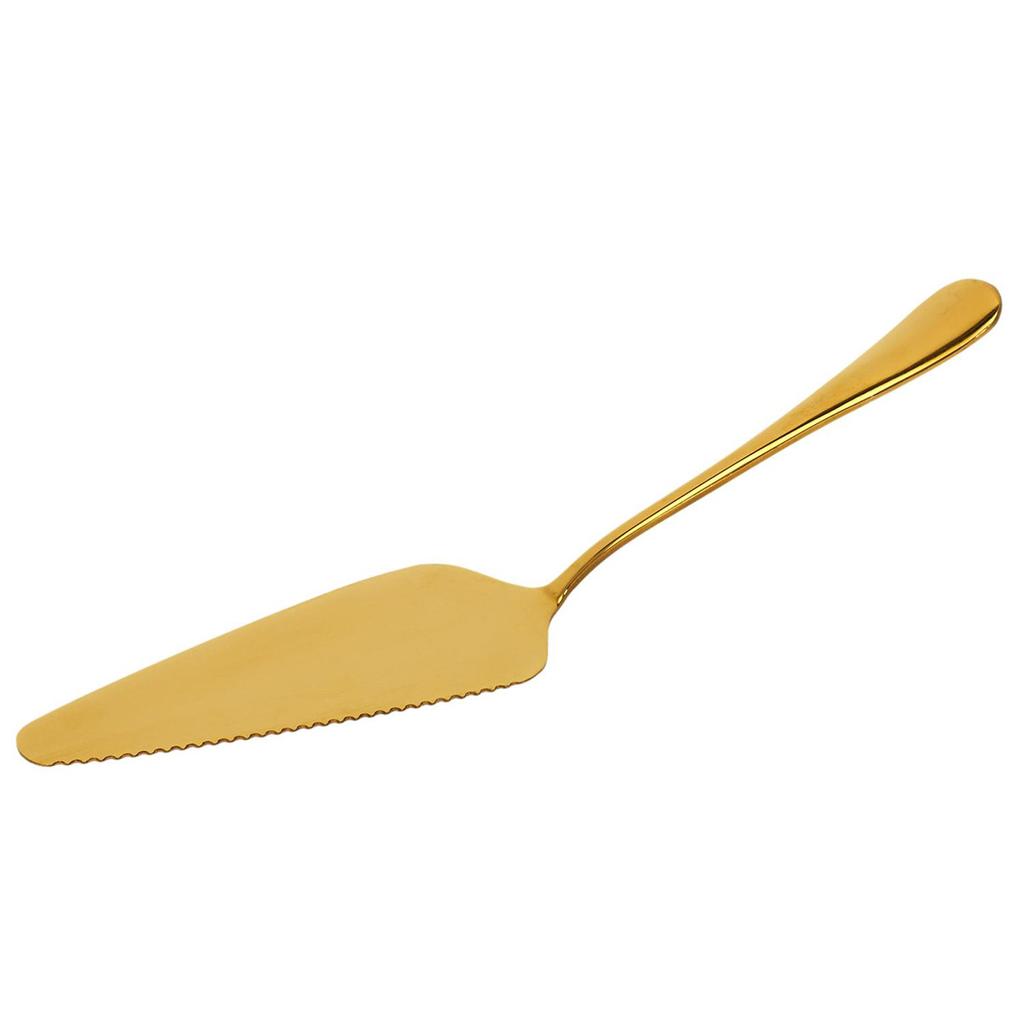 Les Trésors De Lily [A3682] - Gold 'Cleopatra' Pie Server - 22x5 Cm