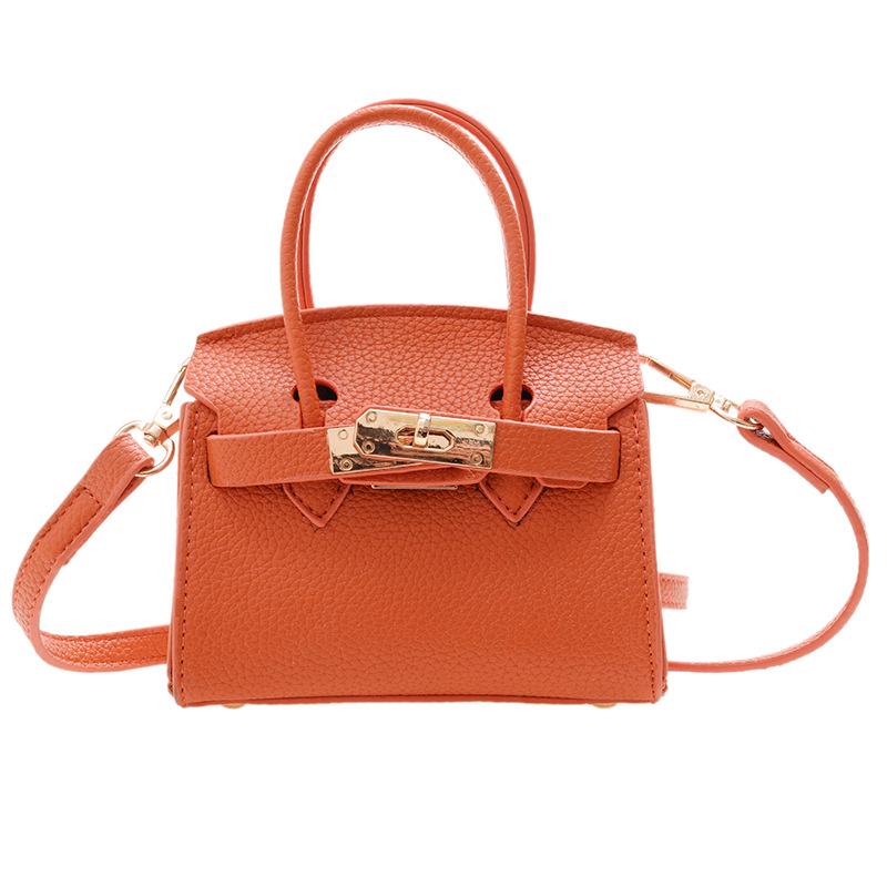 Stilvolle Mini-Prinzessin Umhängetasche: Trendige Kelly Handtasche & Vielseitiges Münzportemonnaie für Mädchen