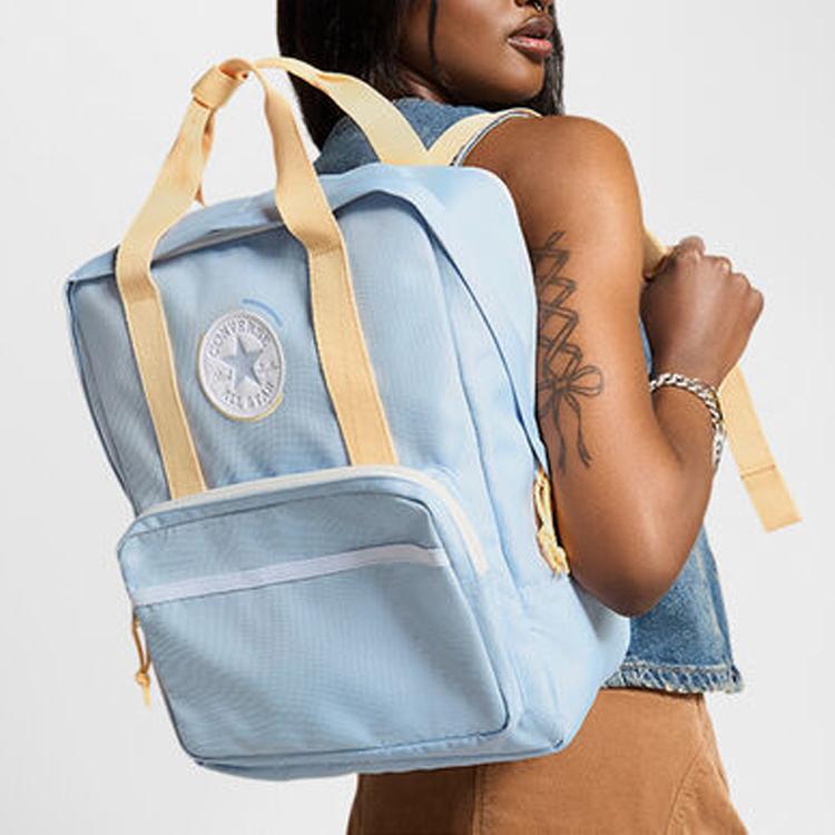 New Converse Polyester Backpack Regular Unisex Blue 10026501