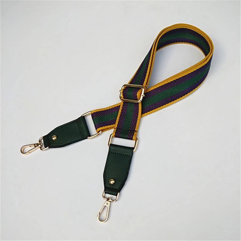 Wide Shoulder Strap Accessories Color Bag Replacement Adjustable Strap One Shoulder Oblique Cross Ethnic Style Bag Strap New