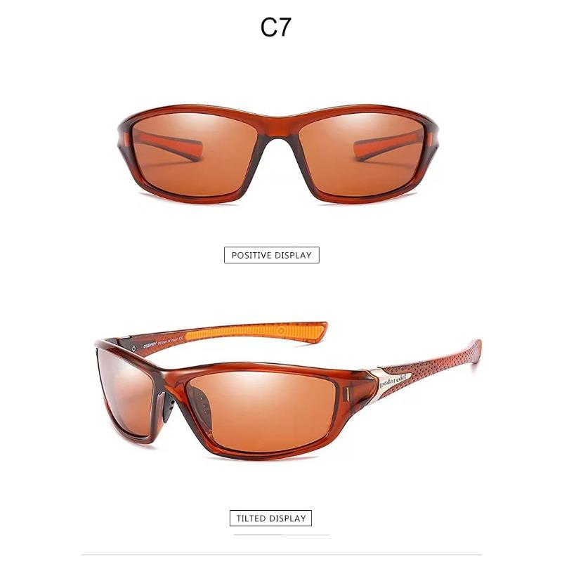 Classic Men Sunglasses UV400 Vintage Plastic Driving Goggles Male Sun Glasses for Travel Fishing Outdoor Sports
