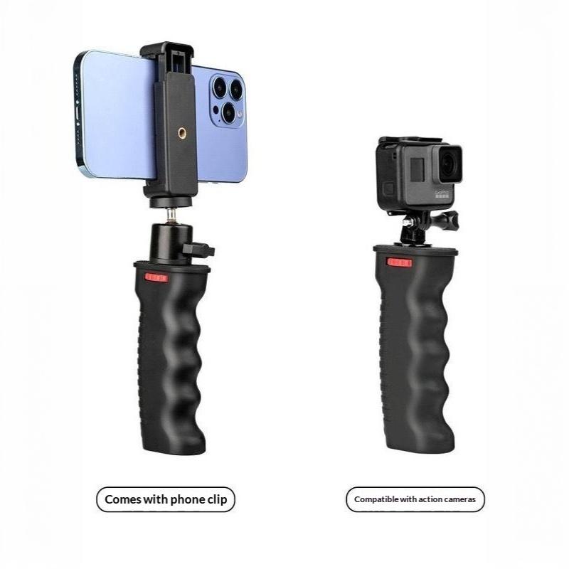 Camera Stabilizer Grip Ergonomic Anti-Fatigue Handle 1/4" Thread for Photographer Long Time Outdoor Shooting