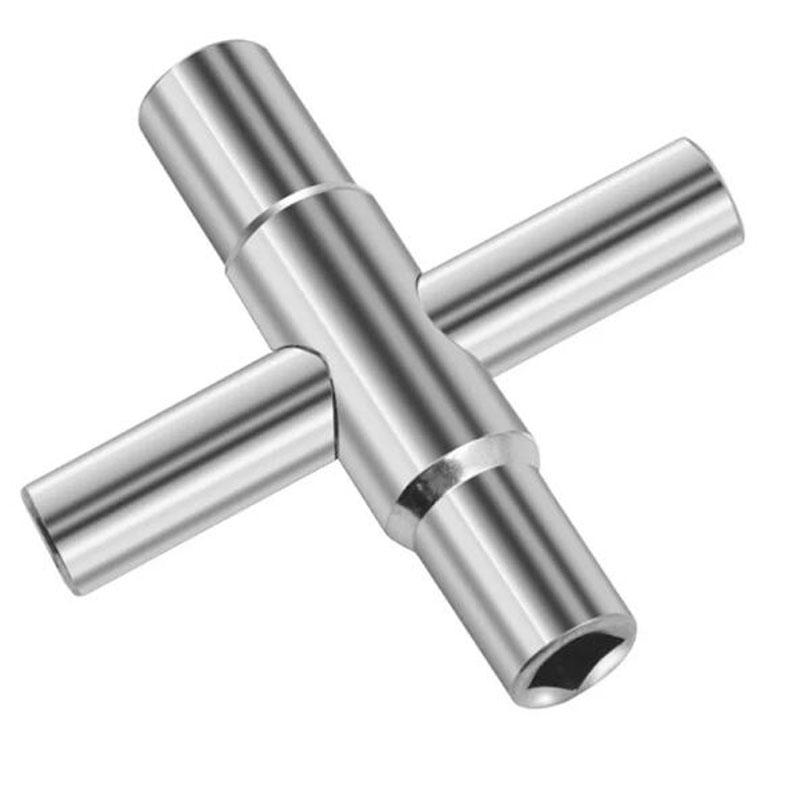 

Multifunctional Adjustable Spanner 4 In 1 Universal Faucet Wrench Square Key Plumber Bathroom Wrench Home Repair Hand Tools Pack of 1