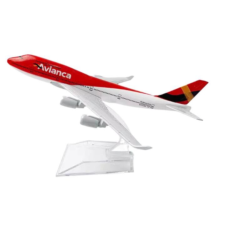 

Колумбия Восточные авиалинии 747 Модель самолета из сплава 16 см красный