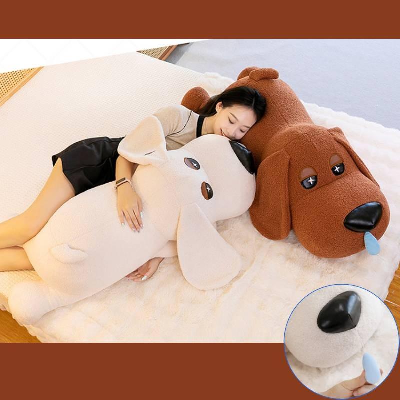 Adorable Long Plush Snotty Dog Toy With Big Eyes Perfect For Home Dcor Gifts