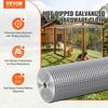 Hardware Cloth, 1/2 inch 24in x 50 ft 19 Gauge, Hot Dipped Galvanized Wire Mesh Roll, Chicken Wire Fencing, Wire Mesh for Rabbit Cages, Garden, Small