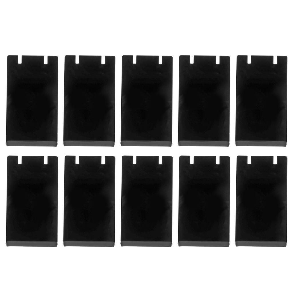 10pcs Acrylic Earring Holder   Ear Studs Jewelry Storage Display Rack Showcase Earrings Display Stand Earring Storage