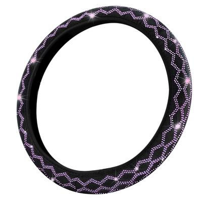 Yianyal Rhinestone Steering Wheel Cover | Car Steering Wheel Cover with Bling Crystal Rhinestones,