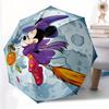 1pc Halloween Minnie Mouse 8-Rib Automatic Folding Umbrella, Portable & Foldable, Casual Outdoor Use,  Outdoor Umbrella Y250726020