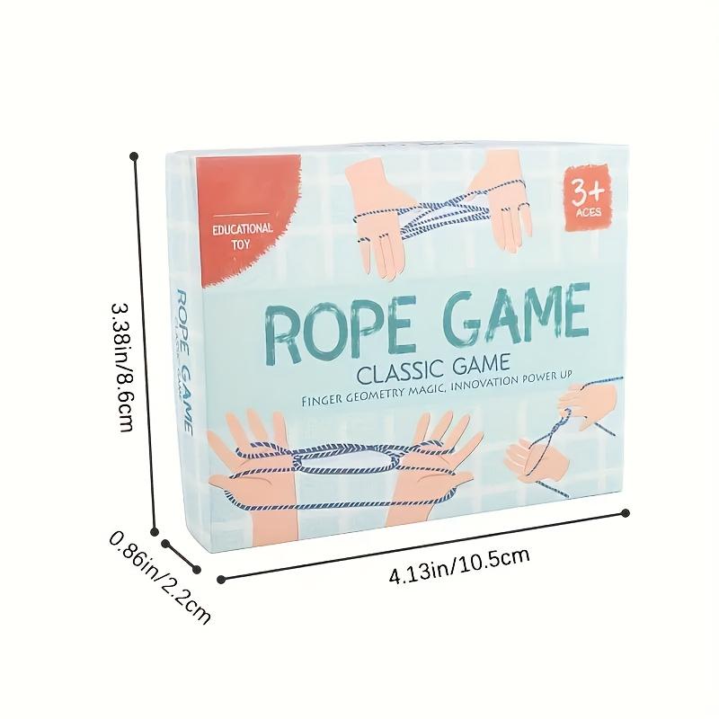 Vintage style High-Quality Rope High-Quality Game High-Quality Educational High-Quality Toy - High-Quality Develops High-Quality Finger High-Quality