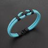 Stylish Knot Bracelet For Men Grade A 4mm Round Milan Rope Braslet Bangle For Hombre 6 Colors Wrap Braclet Perfect Gift For Him