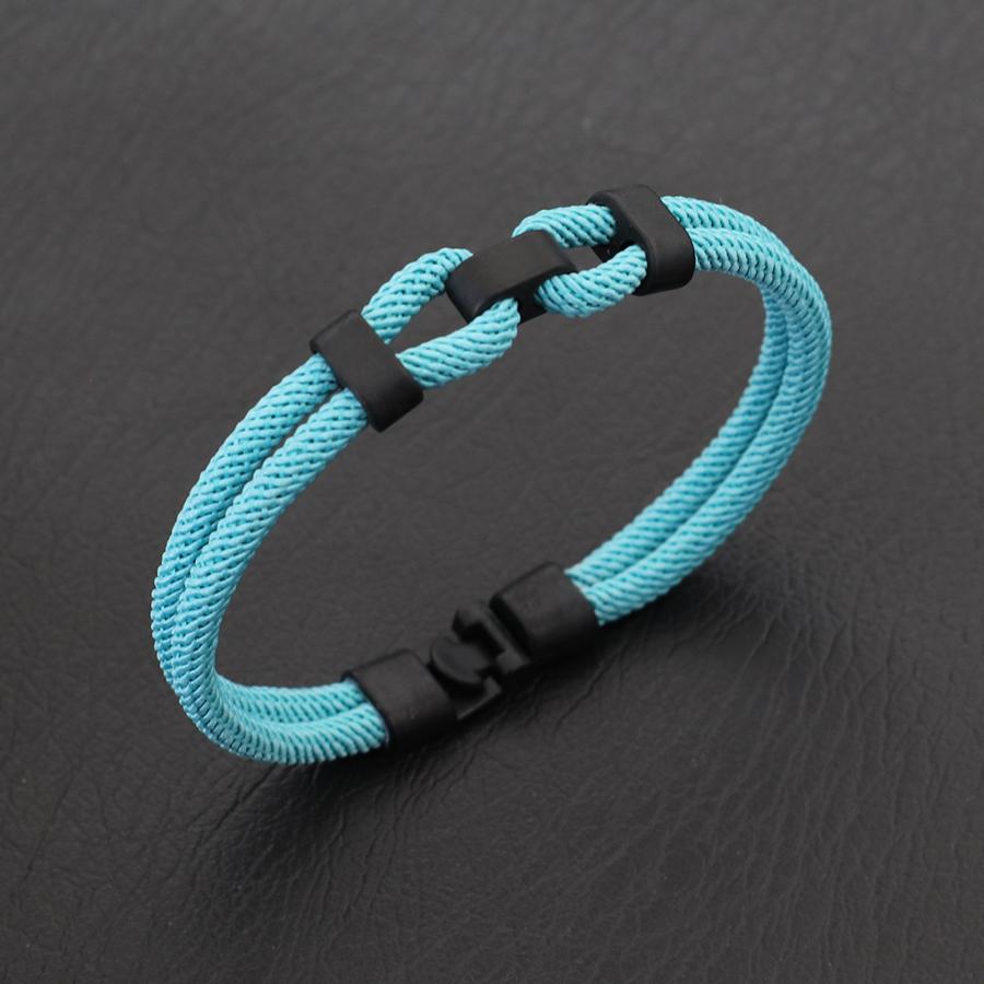 Stylish Knot Bracelet For Men Grade A 4mm Round Milan Rope Braslet Bangle For Hombre 6 Colors Wrap Braclet Perfect Gift For Him