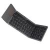 Bluetooth Keyboard Portable Folding DualMode Bluetooth 3.0 Rechargeable Fingerboard with TouchPad USB Wired