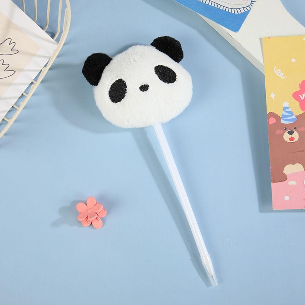 

Плюшевая панда Плюшевая панда Шариковая ручка Ручка для письма Детская плюшевая ручка Плюшевая панда Гелевая ручка Студент D