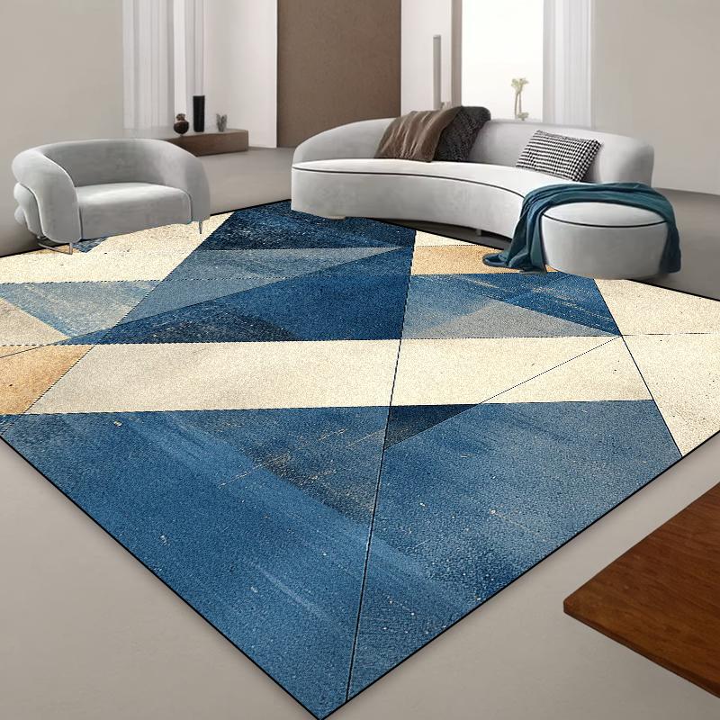 Modern Luxury Carpets for Living Room Large Area Geometric Abstraction Rugs Bedroom Cloakroom Decoration Rugs Coffee Table Mat