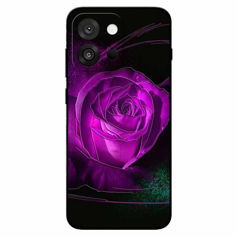 3D Emboss Cases For OnePlus 13T/ 13S Relief Emboss Soft Silicone Back Cover For CPH2723 Relief Funda OnePlus 13s Flower Capa 13T