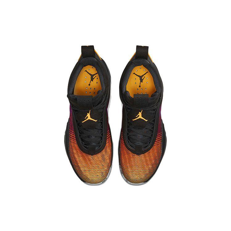 Air Jordan 36 Heatwave Unisex Sneakers Black Laser-Orange Deadly-Pink CZ2650-002