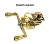 All-Metal Ultra-Light Baitcasting Reel with CNC Drum for Fine Micro Lure Fishing