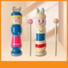 BEPAN Wooden Doll French Knitter Kids DIY Craft Knitting Tool Pom Pom Maker Yarn Set Handmade Supplies DIY Knitting