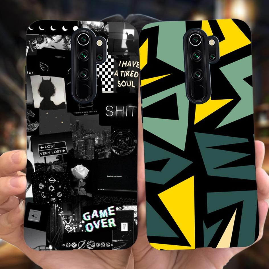 For Xiaomi Redmi Note 8 Pro Case Luxury Landscape Slim Silicone Soft TPU Shockproof Bumper For Xiaomi Redmi Note8 Pro 8Pro Cover