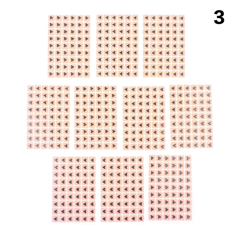 600Pcs/Bag Ear Care Ear Acupuncture Massage Therapy Needle Patch Seeds Sticker Auriculotherapy Vaccaria 1/2/3/4 Capsules