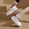 Autumn New Breathable Little White Shoes Female Students Platform Versatile Casual Sports Board Shoes