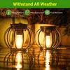Halloween Solar Pumpkin Hanging Lights,IP65 Waterproof Auto-Charging LED Pendant Lamp,Garden Lawn Path Yard Halloween Outdoor Decor