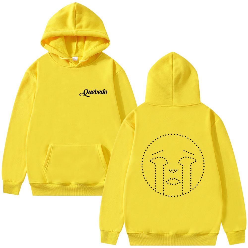 Rapper Quevedo Buenas Noches Hoodie Men Retro Casual Hoodie Men Hip-hop Fashion Trendy Hoodie