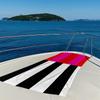 Color - Block Stripes Quick Drying Bath Towel Microfiber Beach Towel Light Weight Swimming Camping Yoga Beach Out