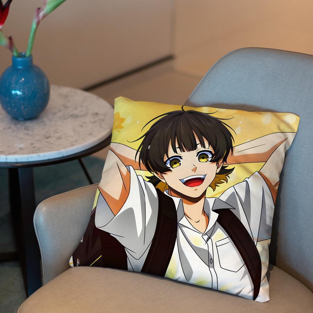 Blue Lock Anime Cushion Cover 2-in-1 Reversible Plush Pillow Cover | Car/Sofa/Bed | Perfect Gift