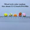 20 Teile/beutel Gemischten Stil Nette Obst Gemüse Harz Nail art Telefon Fall Haarnadel Kühlschrank Handgemachte DIY Charms Zubehör Dekoration