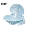 Sweet Style Jewelry Holder 3D Printed Shell Tray, Decorative Desktop Storage Organizer for Dressing Tray Table, Opening Trinket Dish Rings