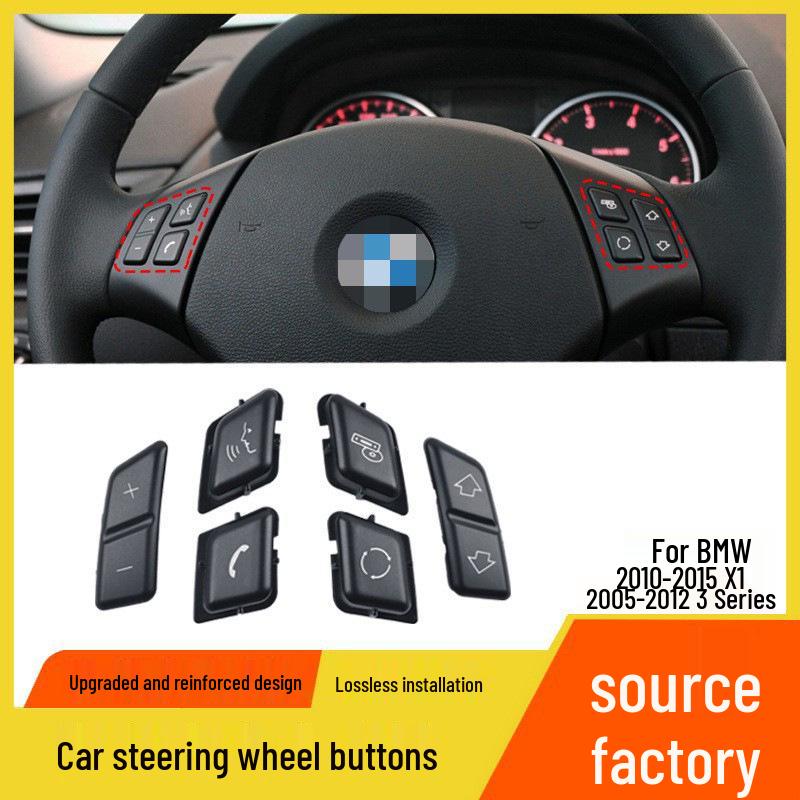 Compatible Steering Wheel Switch Buttons for BMW 3 Series/X1 320/325/E84/E90/E92 (Multifunction)
