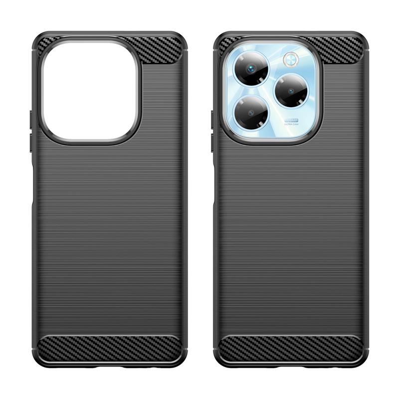 For Cover Infinix Note 40X 5G Case Infinix Note 40X 5G Capas Coque Shockproof Soft TPU Carbon Fiber Fundas Infinix Note 40X 5G