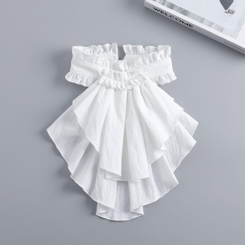 Detachable Lace Collar Vintage Elizabethan Neck Ruff Cameo Ruffled Collar  Historical Reenactment