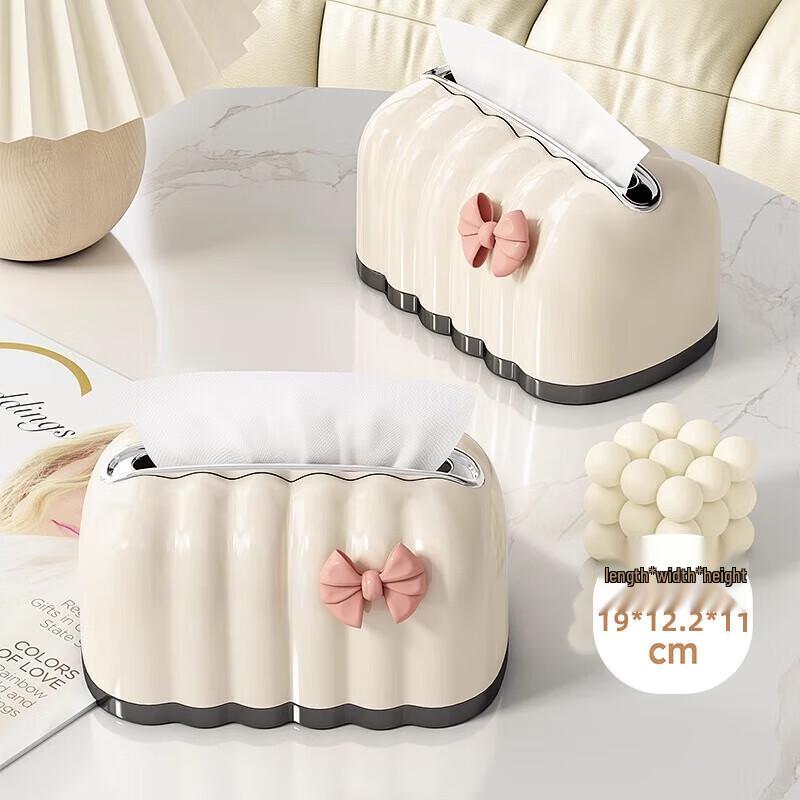 Light Luxury Decorative Tissue Box