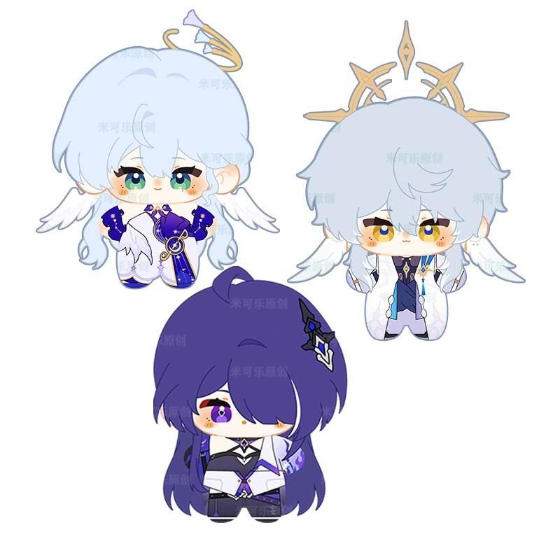 12Cm Robin Plush Toy Honkai Star Rail Pendant Dolls Anime Sunday Plushie Doll Acheron Keychain Kids Holiday Birthday Gift