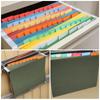 60/100Pcs Quick Identification Hanging Folder Tabs PVC Hanging File Inserts File Folder Tabs  Home