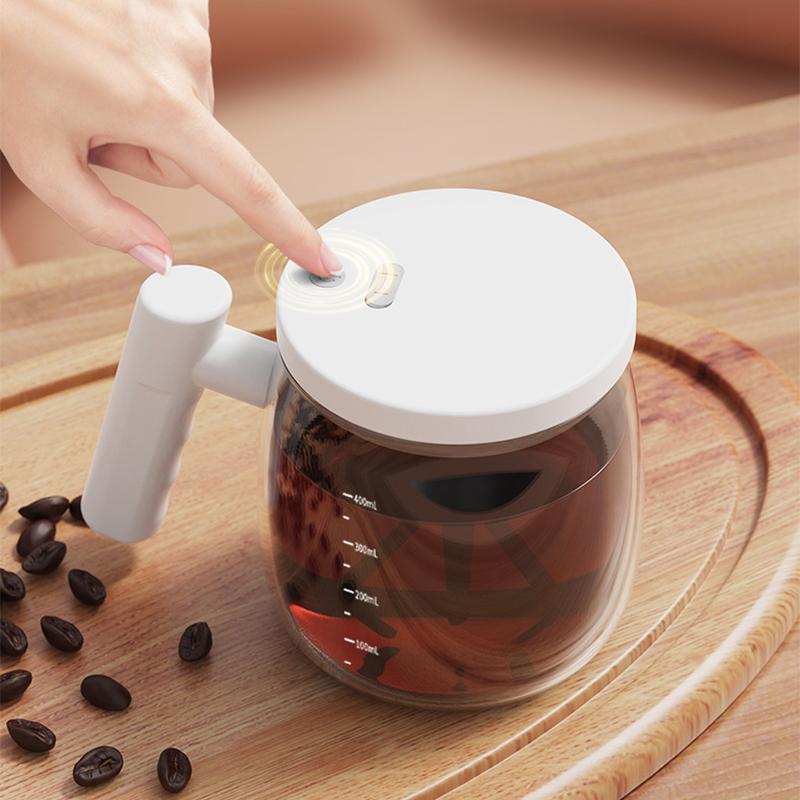 400Ml Self Stirring Mug 7000Rpm Electric High Speed Mixing Mug With Waterproof Automatic Mix Cup For Coffee Milk Protein Powder