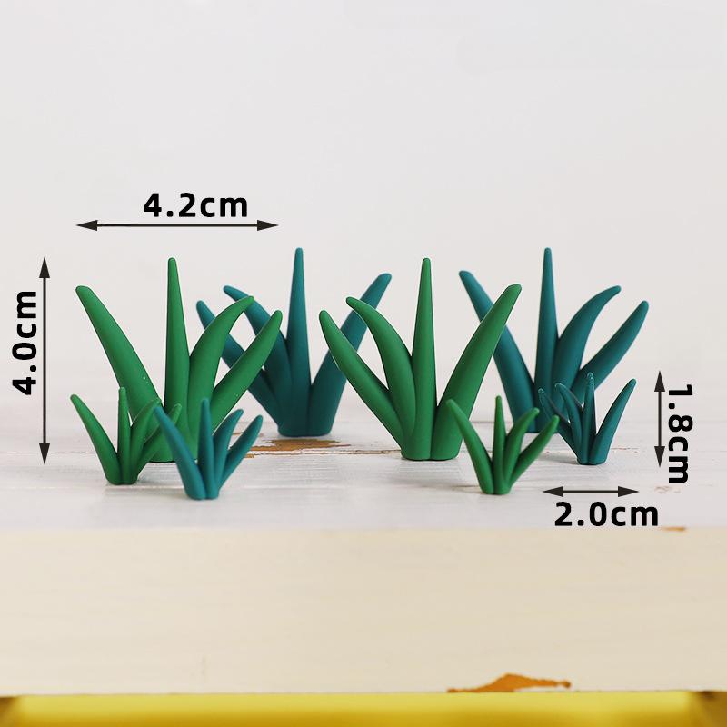 

20 наборов украшений для торта в стиле лесных джунглей, маленькие мягкие резиновые куклы для детского праздничного торта 20 sets