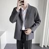 Men's Jacket Casual Suit Top Loose Business Jacket Slim Gathering Jacket