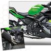 FOVPLUE Hinterradbremshebelpedal für Kawasaki Ninja 400 Z400 Ninja 500 und Z500 Ersetzt Silber 2018-2023, 2019-2023, 2024, 2024, 43001-0756,