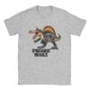 Spinosaurus Mirabilis  Dinosaur Paleontology Unisexs T Shirts  Casual Tees Short Sleeve Crew Neck TShirt Graphic Clothes