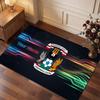 Coventry City Custom Crystal Velvet Rug, Personalized Name Text Print, Football Logo Soft Non‑Slip Floor Mat Home Decor Gift