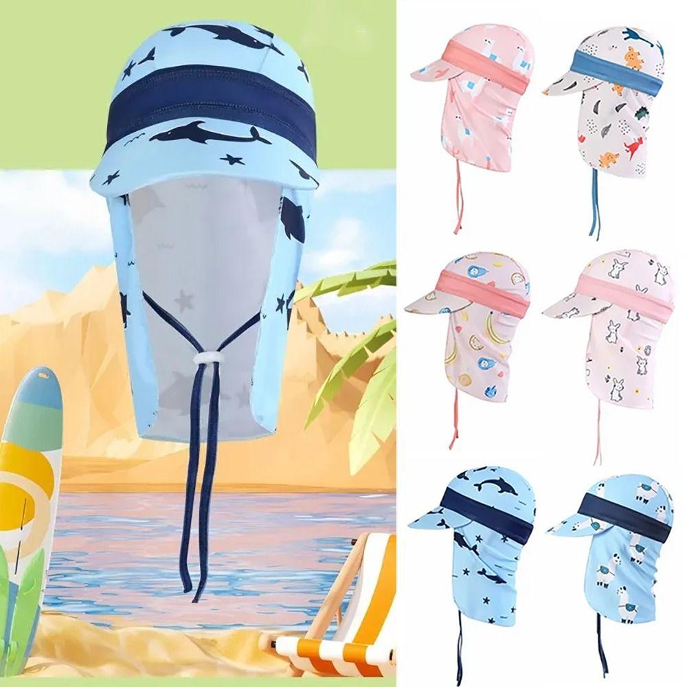 

Windproof Children s Swimming Cap Anti UV UV Protection Hat Lightweight Kids Bucket Hats Summer Blue Alpaca