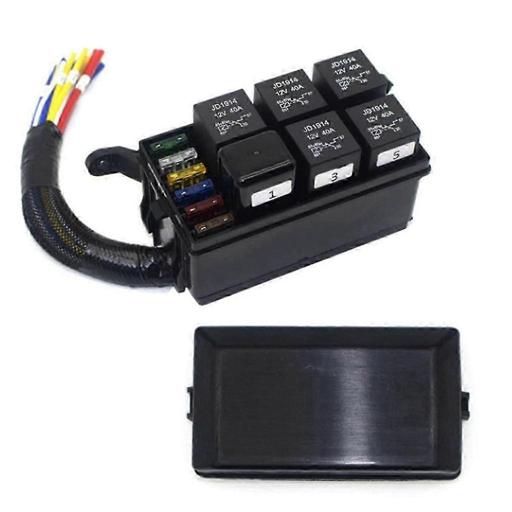 6-Wege-Sicherungskasten Modifikation Relaismodul 12V für Fahrzeuge